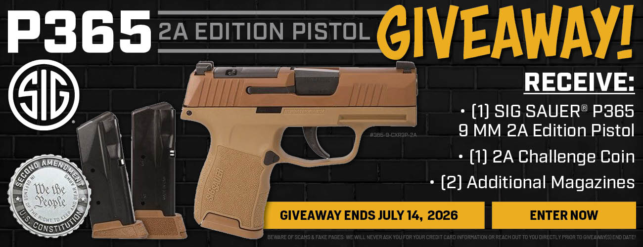 SIG P365 2A Giveaway